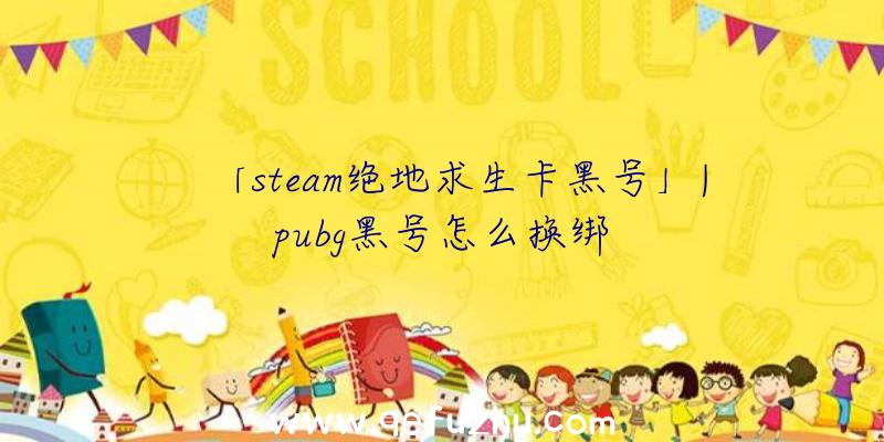 「steam绝地求生卡黑号」|pubg黑号怎么换绑